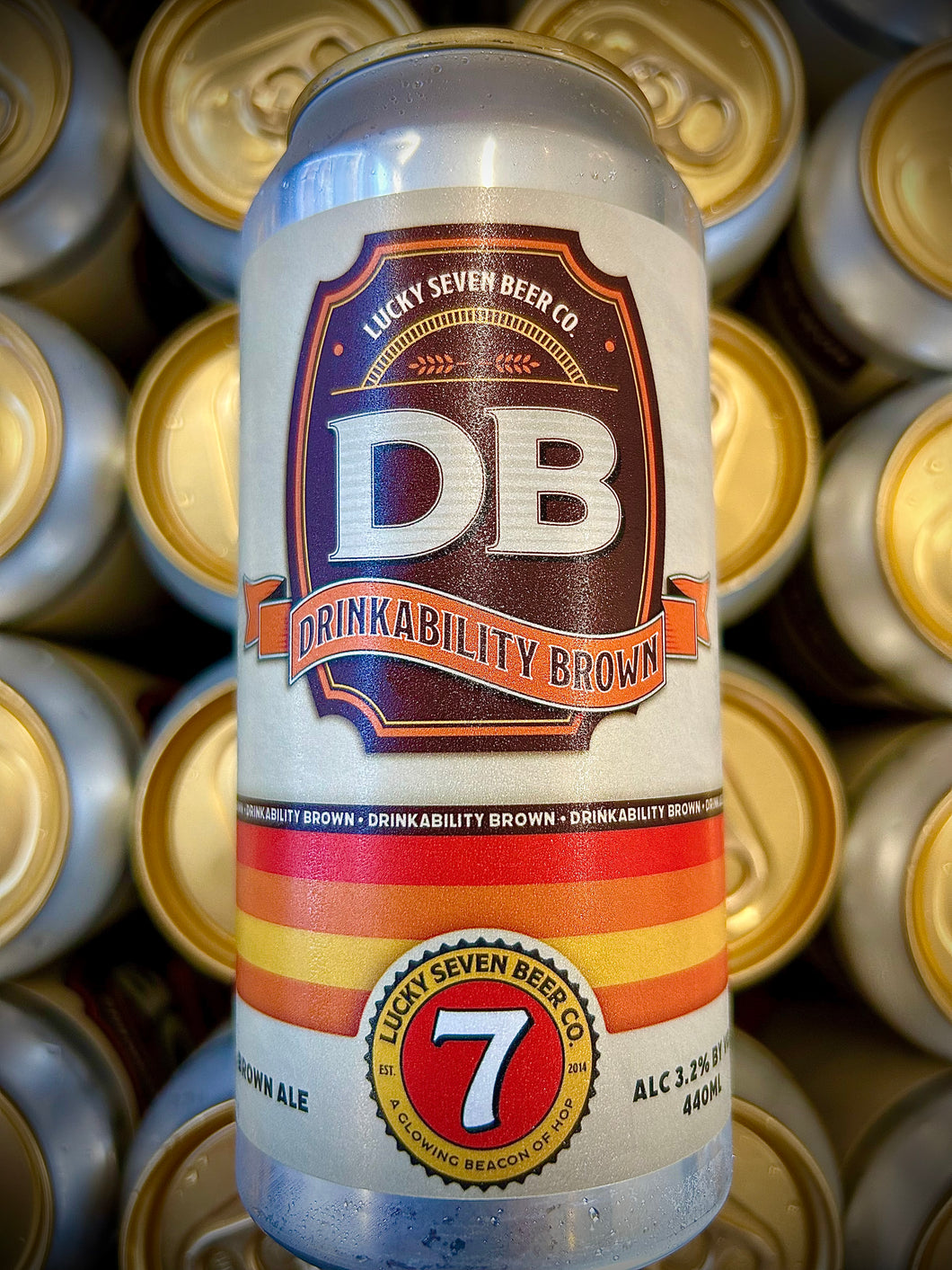 LUCKY 7 DRINKABILITY BROWN- 440ml Can